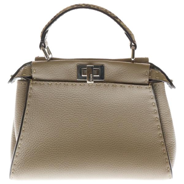 FENDI（フェンディ） ピーカブー ミニ セレリア パイソン レザー2way