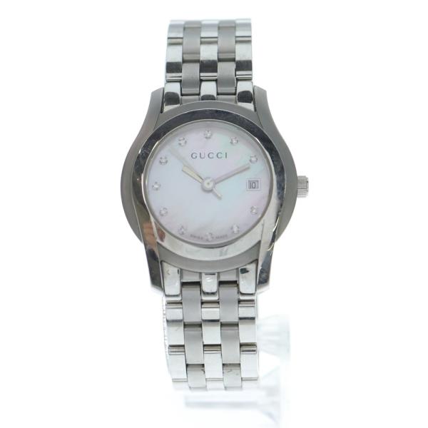 GUCCI（グッチ） シェル文字盤 ピンクシェル 11Pダイヤ ウォッチ