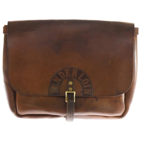 TENDERLOIN（テンダーロイン） LEATHER T-MAIL BAG レザー