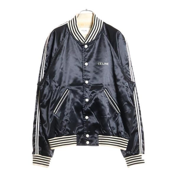CELINE フード　テディ　ナイロン　中綿　セリーヌ　期間限定11/30まで アウトレット】CELINE セリーヌ 中綿入りフーデッドブルゾン/OVERSIZED