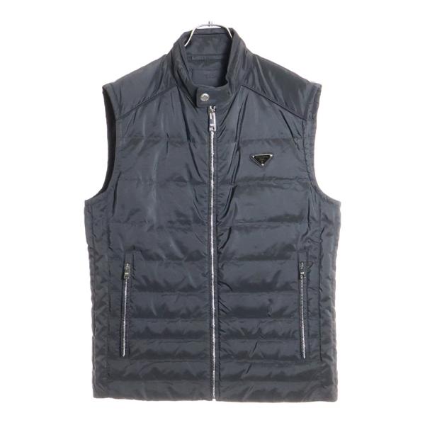 PRADA（プラダ） Triangle Logo Plate Down Vest トライアングルロゴ