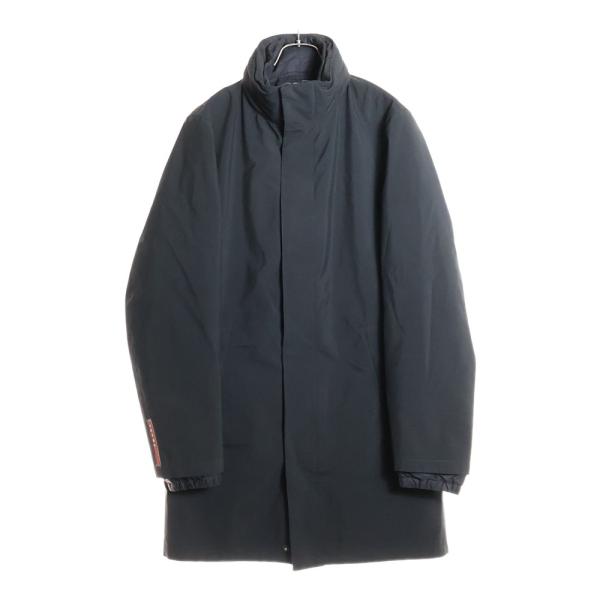 PRADA（プラダ） 中綿ライナー付きコート ラバーロゴ ジャケット