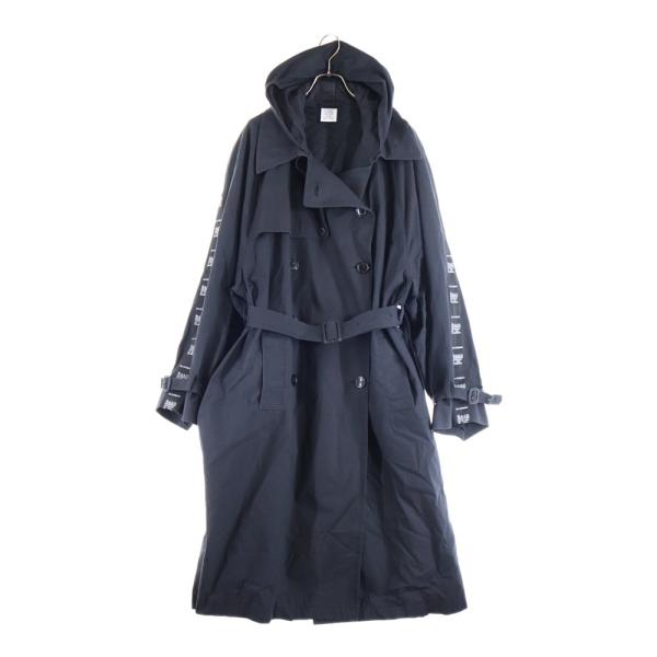 VETEMENTS（ヴェトモン） 18SS フーデッド トレンチコート ロング