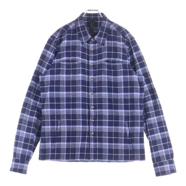 CHROME HEARTSチェック柄長袖シャツ 花柄プリント CHROME HEARTS（クロムハーツ） Y NOT Check Shir ワイノット 袖