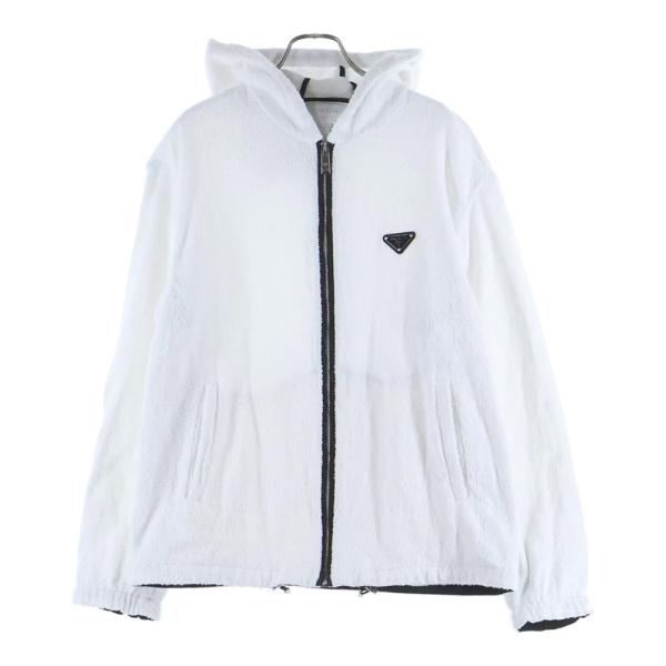 PRADA（プラダ） 22SS Cotton Terry ナイロン トライアングルロゴ 三角