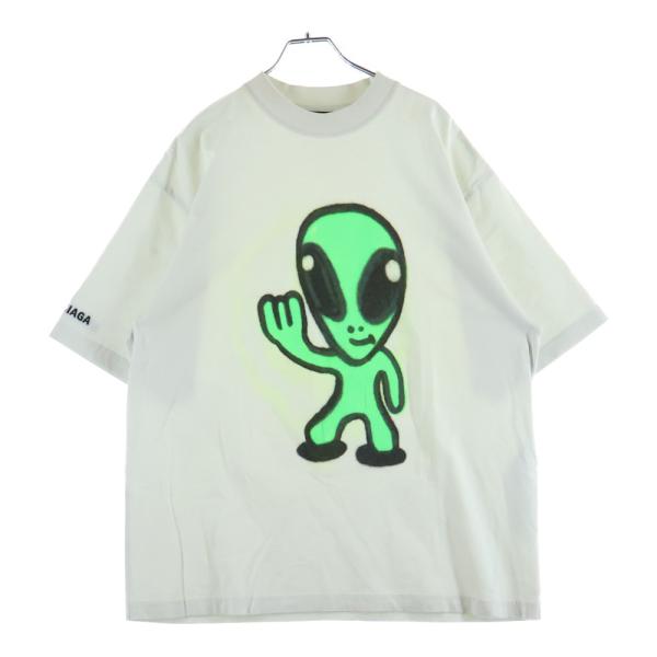 BALENCIAGA（バレンシアガ） 25SS ダーティー エフェクト プリントT