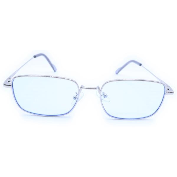 NO BRAND ノーブランド BLUE ELEPHANT ブルー リムレスサングラス