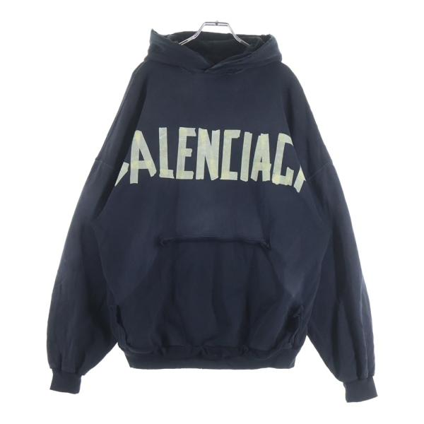 BALENCIAGA（バレンシアガ） 23SS Tape Type Ripped Pocket Hoodie