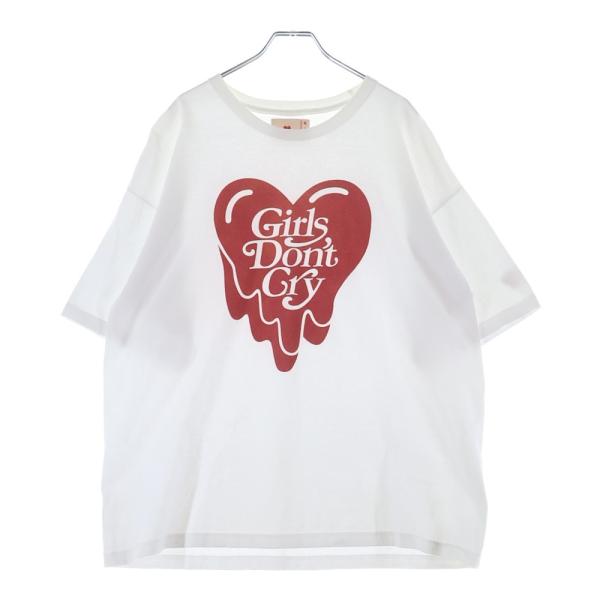 Girls Don't Cry ガールズドントクライ フロントロゴ 半袖Tシャツ