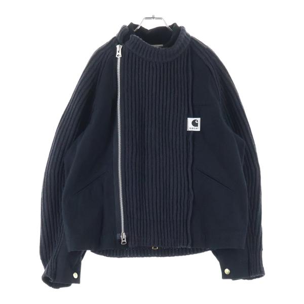sacai（サカイ） ×Carhartt WIP Duck Wool Knit Blouson ウォッシュド