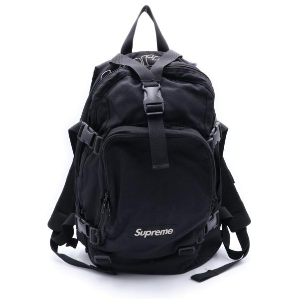supreme シュプリーム バックパック 19SS ブラック リュック Supreme（シュプリーム） 19AW Backpack ロゴデザイン バックパック