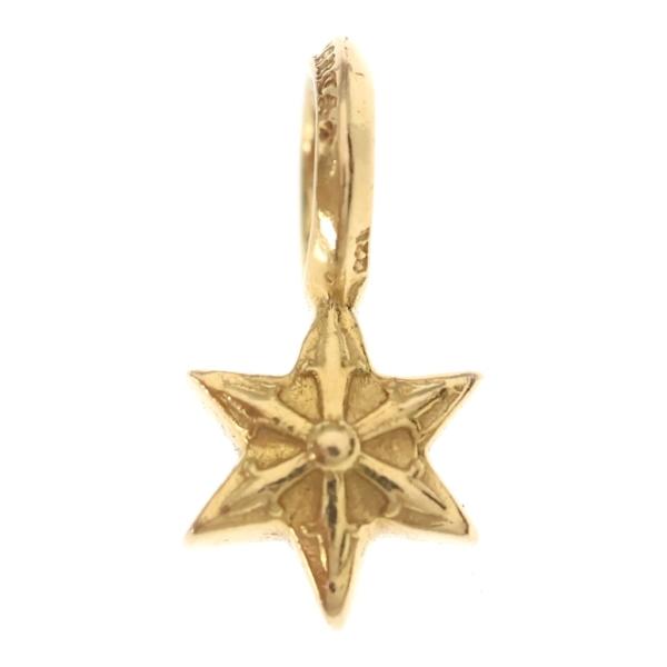 ★クロムハーツ STACK STAR スタースタックチャーム CHROME HEARTS（クロムハーツ） 22K STACK STAR V2 スタースタック