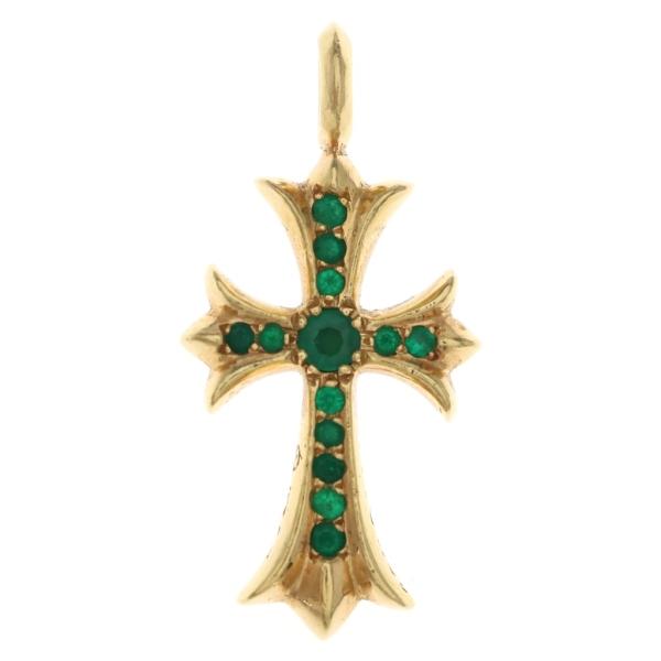 CHROME HEARTS（クロムハーツ） 22K TNY CRSF P/EMLD タイニーファット