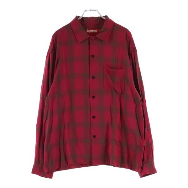 Supreme チェックシャツ シャツ 長袖 S Supreme（シュプリーム） 26SS Shadow Plaid Rayon Shirt レーヨン