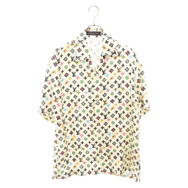 Louis Vuitton カラフルモノグラム半袖シャツM LOUIS VUITTON】マルチカラー モノグラム 半袖シャツ