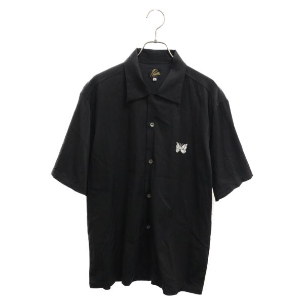 NEEDLES STUDIOUS別注papillon Emb.L/S SHIRT Needles（ニードルス） 22SS STUDIOUS別注 Papillon Emb. S/S shirt