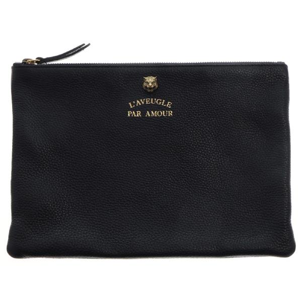 GUCCI グッチ アニマリエ クラッチバッグ ブラック 453165 GUCCI（グッチ） アニマリエ クラッチバッグ ブラック 453165 : BRING