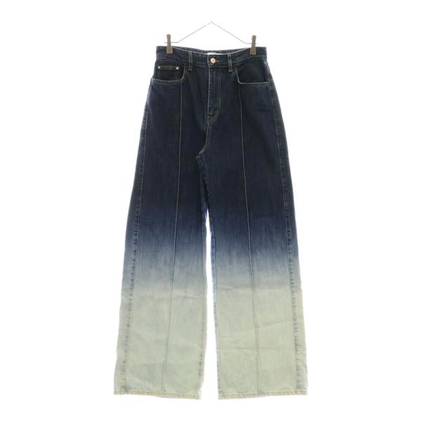 ルームサンマルロク　デニム 楽天市場】rokh(ロク) サイズ:S ブリーチ ワイドデニム