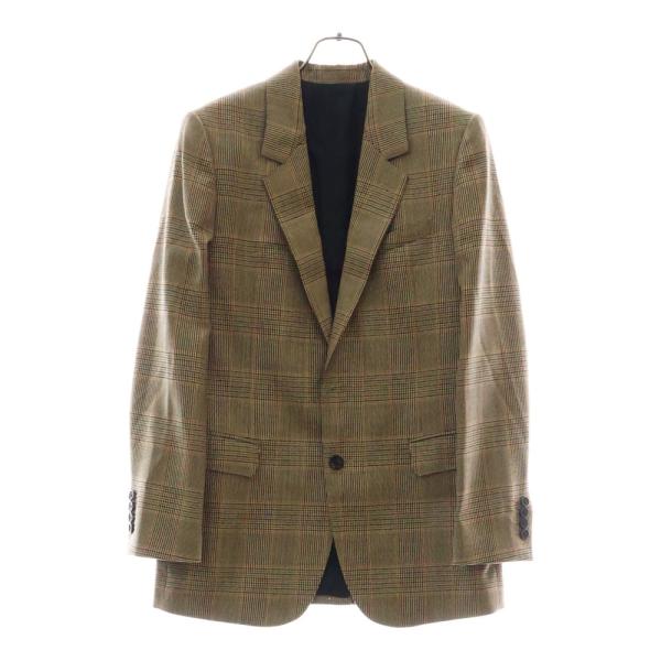 CELINE（セリーヌ） ウールチェックテーラードジャケット レディース