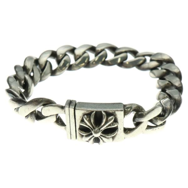 クロムハーツ  CLSC LRG3/CHXラージボックスID クラシックシルバーブレスレット メンズ 11LINK CHROME HEARTS（クロムハーツ） BOXCLSCSML BOXID CHクロスボックスID