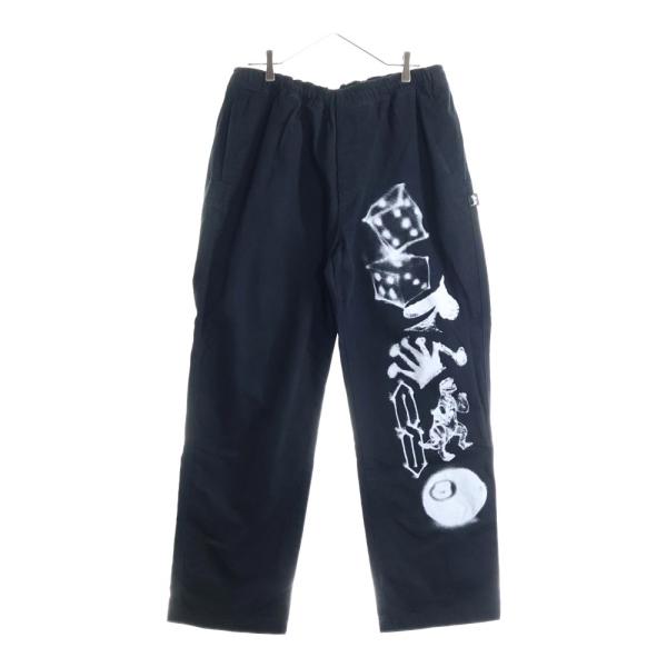 STUSSY（ステューシー） Airbrush Icon Beach Pant フロントプリント
