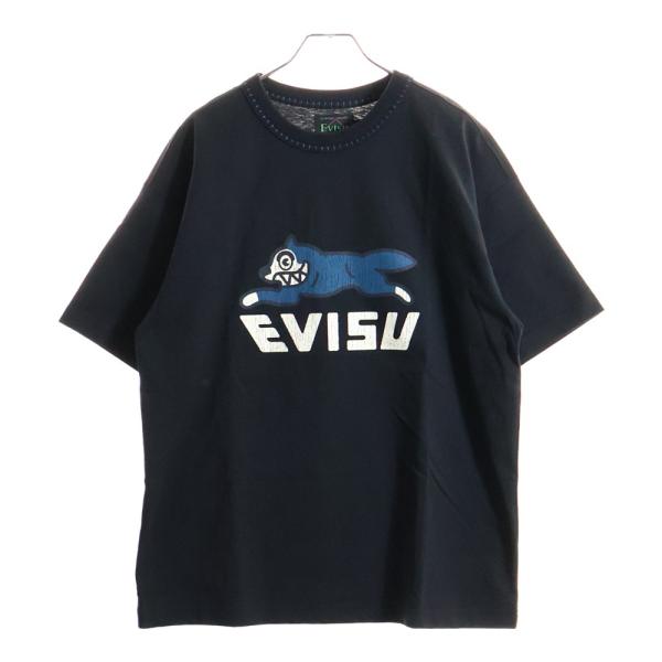 EVISU（エヴィス） エビス ×ICECREAM 両面プリント クルーネック半袖T