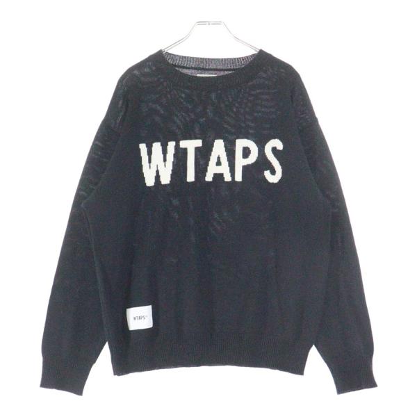 WTAPS（ダブルタップス） DECK SWEATER ロゴ刺繍 クルーネック長袖