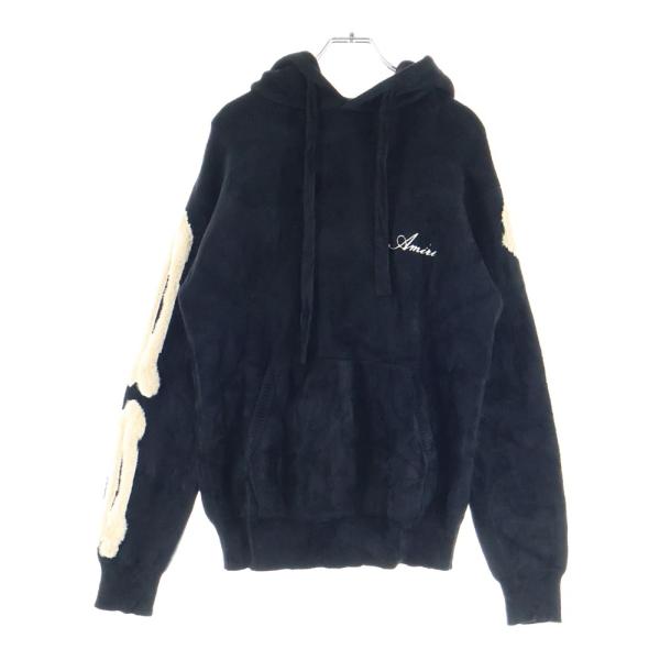 【正規品】AMIRI アミリ スカル パーカー ブラック XS フーディ 関税込】新作◇AMIRI アミリ◇ロゴ プリント パーカー (AMIRI/パーカー