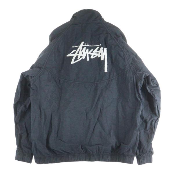 STUSSY（ステューシー） ×ウィンドランナー オフノワール ロゴプリント