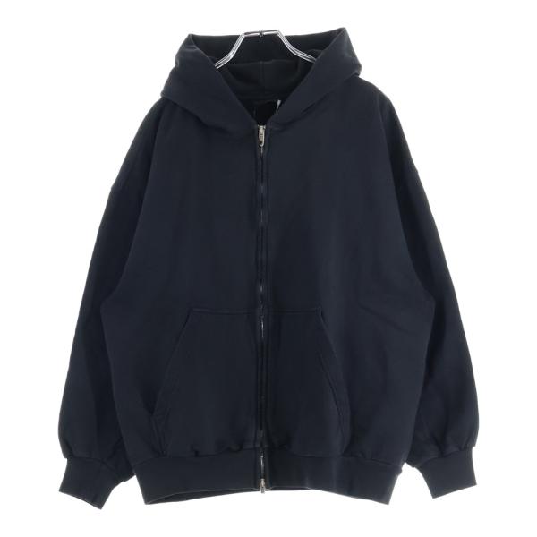 BALENCIAGA（バレンシアガ） フード刺繍ロゴ ジップアップパーカー