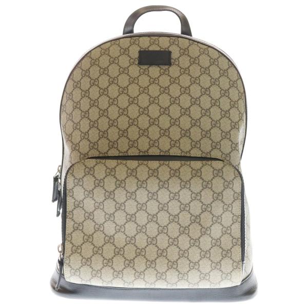 GUCCI（グッチ） GGスプリーム PVCレザー バックパック リュックサック