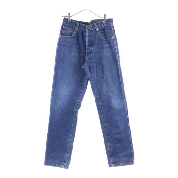 売*り様 美品　エヴィス　ストレートデニム バックポケットデザイン EVISU（エヴィス） エビス バックポケット刺繍デザイン バックロゴ