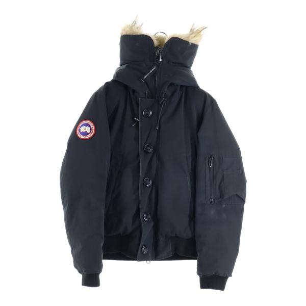   カナダグース ブラック ダウンジャケット ラブラドール CANADA GOOSE（カナダグース） LABRADOR ラブラドールファーフーディー