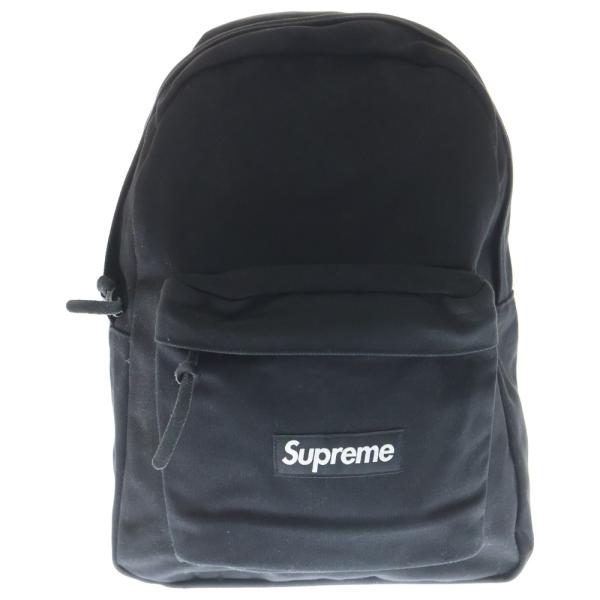 Supreme（シュプリーム） Canvas Backpack ボックスロゴ キャンバス