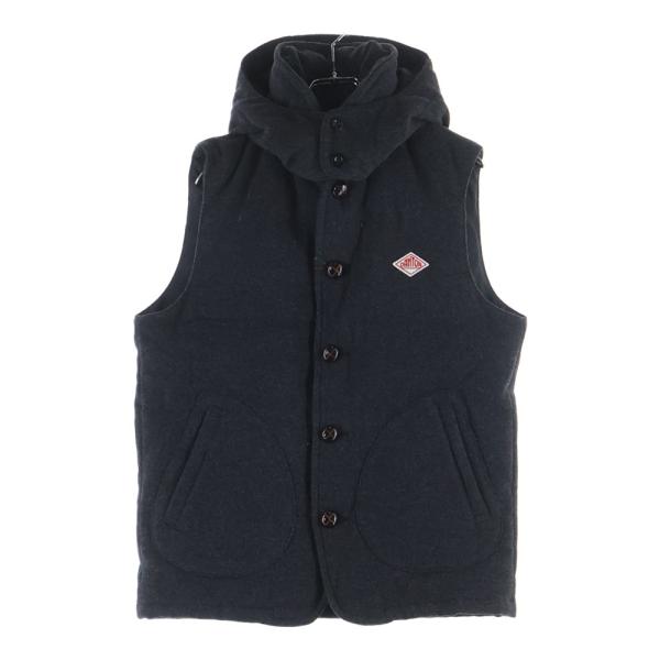Danton（ダントン） ×BEAMS別注 ウールモッサ ダウンベスト グレー JD