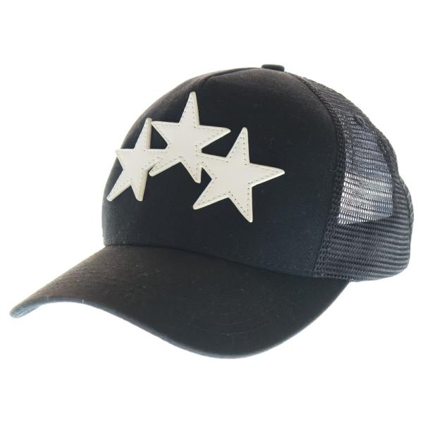 AMIRI アミリ クリスタル 3 スター トラッカー AMIRI（アミリ） 3 Starpatch Trucker Cap スリースターパッチ