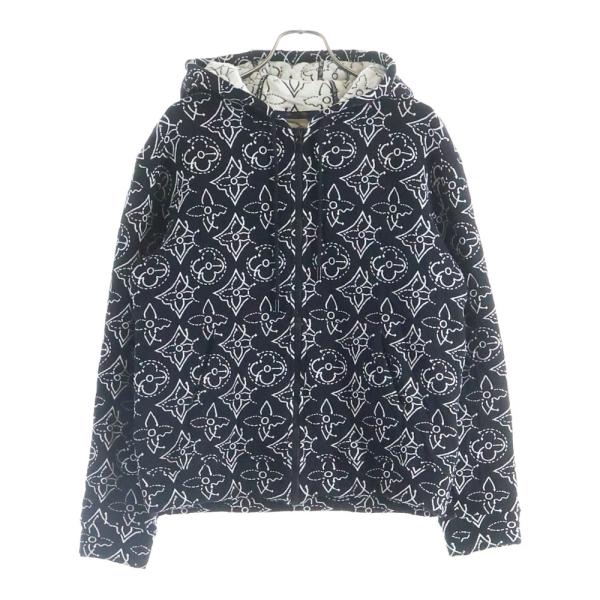 【極美品✨】ルイヴィトン NBA モノグラムフラワー キルテッド フーディ LOUIS VUITTON（ルイ・ヴィトン） ×NBA エヌビーエー モノグラム