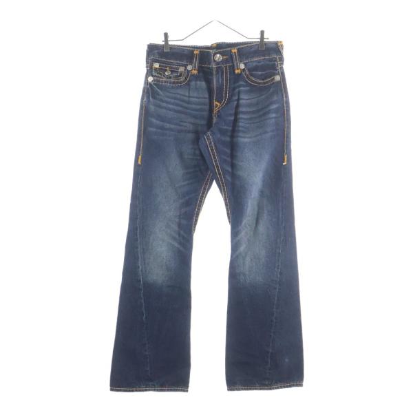 TRUE RELIGION（トゥルーレリジョン） バックロゴパッチ ジップフライ