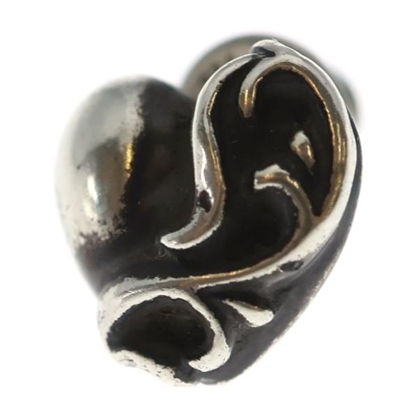 CHROME HEARTS（クロムハーツ） STUD HEART ハート スタッドピアス