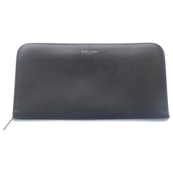 サンローランパリ　長財布 SAINT LAURENT PARIS サンローランパリ フロントロゴ カードポケット