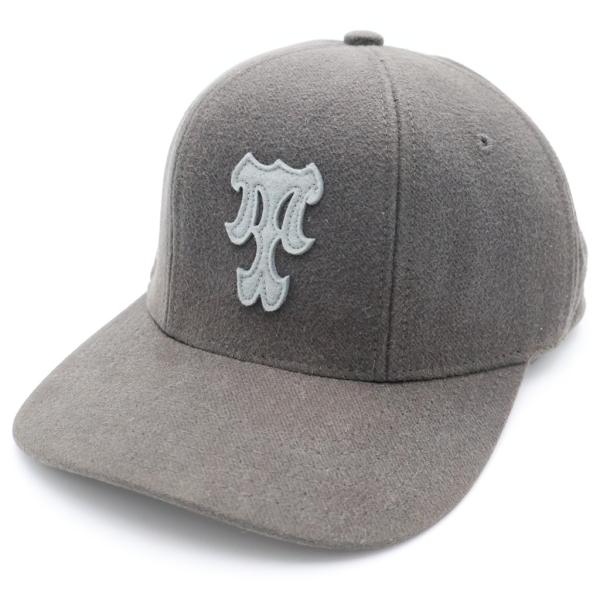 TENDERLOIN テンダーロイン BASEBALL CAP フェルトロゴパッチ コットンベースボールキャップ グレー TENDERLOIN（テンダーロイン） BASEBALL CAP フェルトロゴパッチ