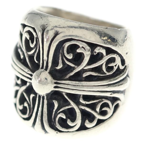 CHROME HEARTS クロムハーツ CLASSIC OVAL クラシックオーバルクロス リング シルバー BCA340 CHROME HEARTS（クロムハーツ） CLASSIC OVAL クラシックオーバル