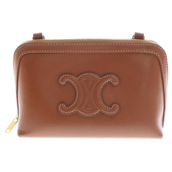 CELINE セリーヌ キュイルトリオンフ チェーン ショルダーバッグ CELINE セリーヌ キュイルトリオンフ チェーン ショルダーバッグ