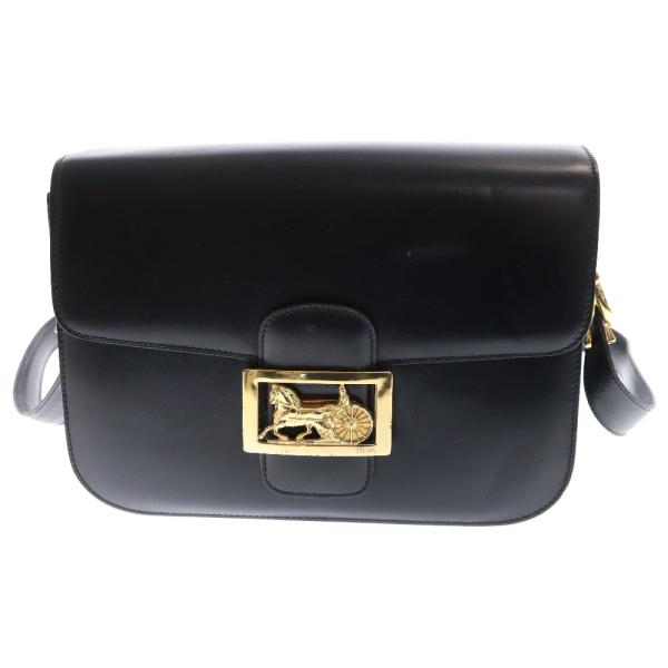 CELINE（セリーヌ） ヴィンテージ 馬車金具 ホースキャリッジ レザー