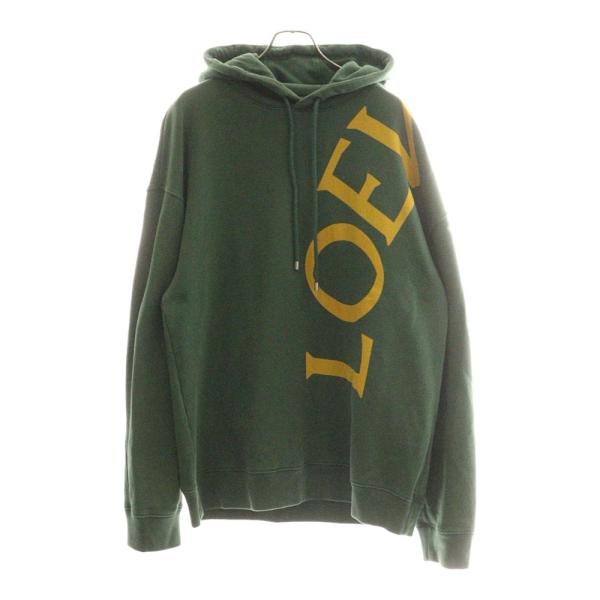 LOEWE（ロエベ） 25SS ロゴプリント プルオーバースウェットパーカー