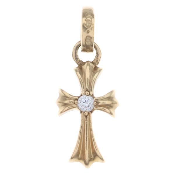 CHROME HEARTS CRS BBYFAT ペンダントトップ CHROME HEARTS（クロムハーツ） 22K CRS BBYFAT DIA ベイビーファット