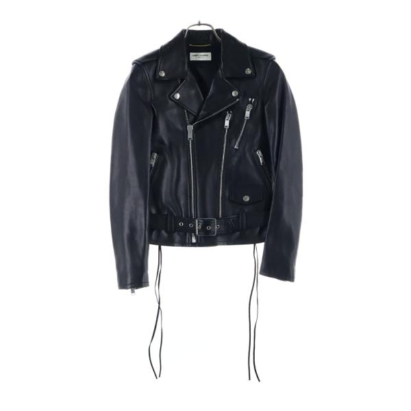 サンローランパリ 16AW L17 クラシック モーターサイクル ラムスキン