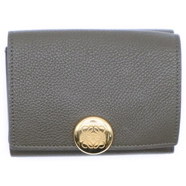 LOEWE（ロエベ） ペブル アナグラム トライフォールドウォレット