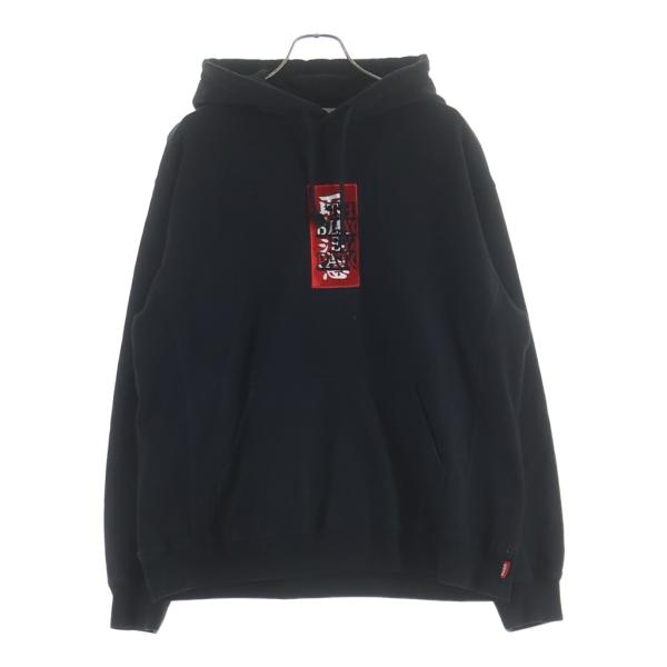 THE BLACK EYE PATCH ブラックアイパッチ ロゴ パーカー ブラック