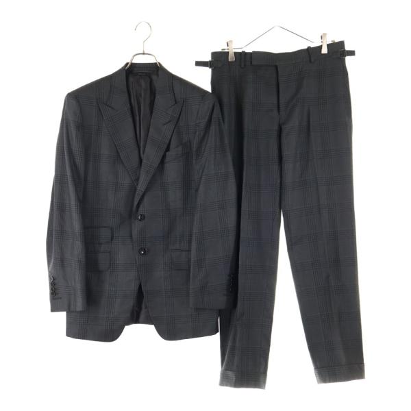 TOM FORD（トムフォード） セットアップスーツ チェック総柄 2B